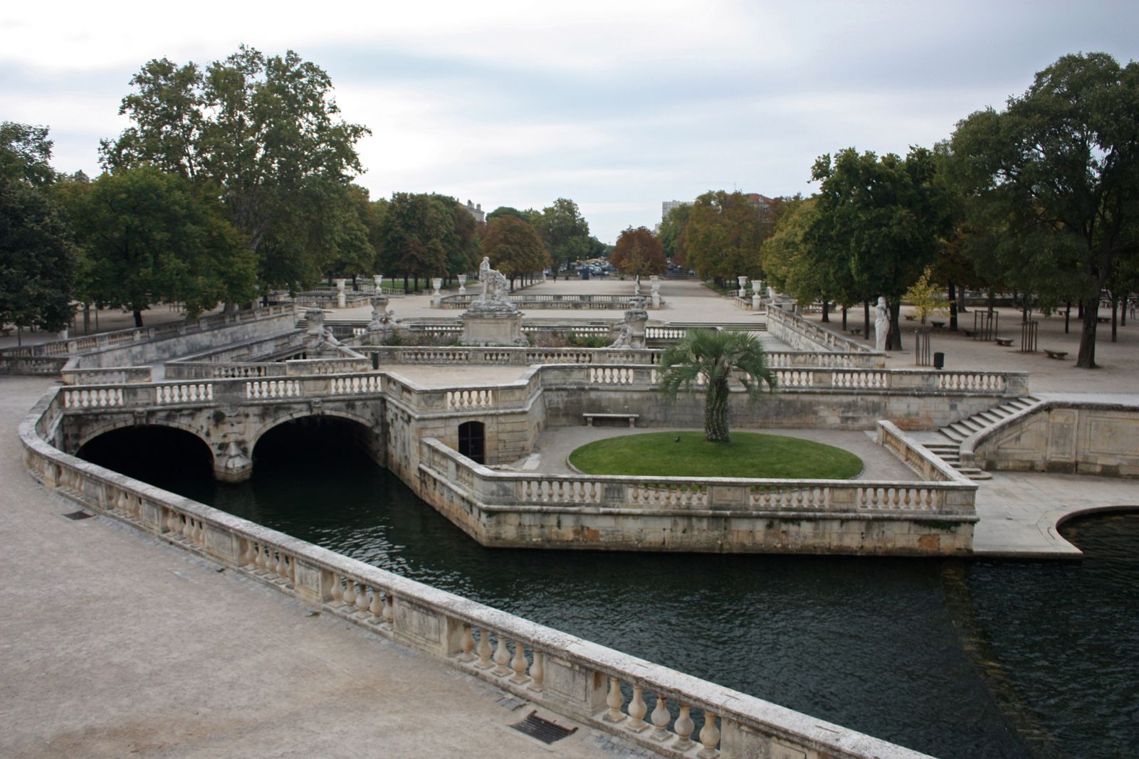 2_ Jardin de Fountain de Nimes