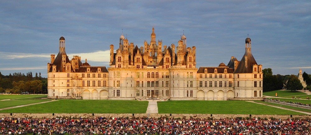 Spectacular photo of Château Chambord, Loire Valley, © LDS-Chambord