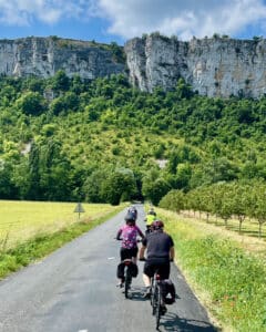 On our way to Sarlat, Dordogne Bike Tour 