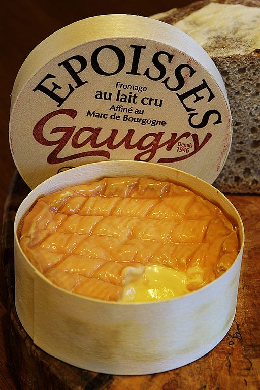 Époisses cheese, photo by traaf from Brest
