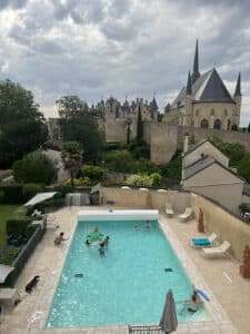 Chateau and Abbey of Montreuil Bellay, Loire Valley