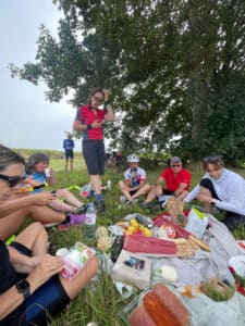 Sunday, picnic in the Côte des Blancs