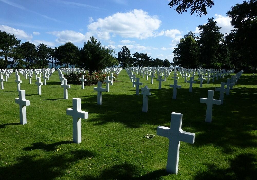 American Cemetery Colleville sur Mer, Normandy, ©2012 Peter How